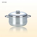 Cratiţă inox cu capac inox 5.00L GR1924 GRUNBERG