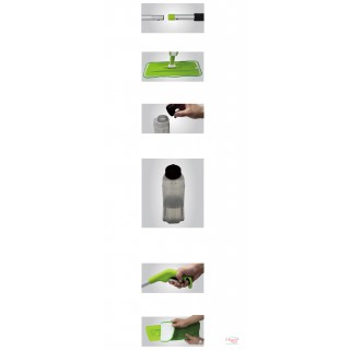 Mop plat cu spray , Grunberg, verde GR467