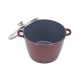 Oală tip tuci din aluminiu GR1609 Grunberg interior ceramic 24cm