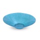 Platou decorativ , sticla, Proteus, albastru 37 cm
