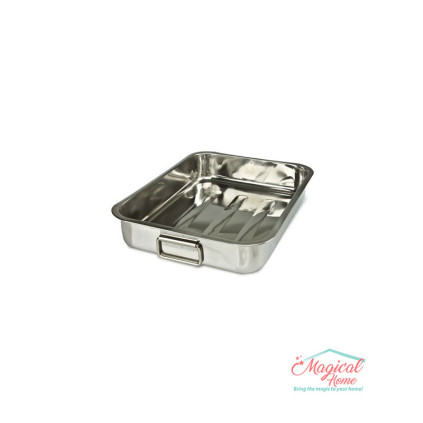 Tavă inox cuptor Grunberg 40 cm