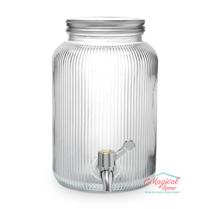 Dispenser suc, limonada, bauturi , 3 L, sticla